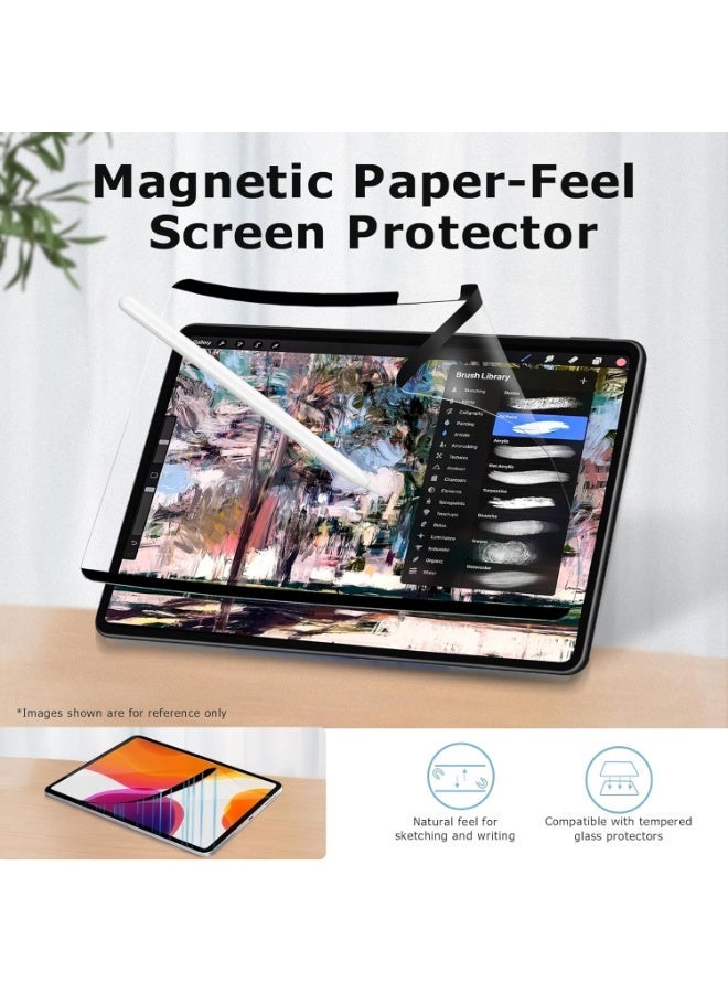 Magnetic Paperfeel Screen Protector for Surface Pro 12 Inch 2025, Removable Paper-Texture Screen, Crafted for Natural Writing, Anti Glare, Washable & Removable - Image 3